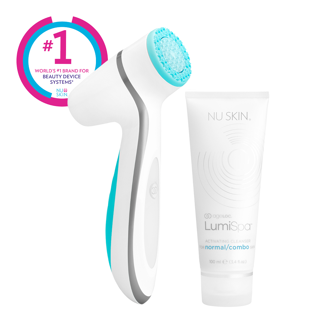NU SKIN LumiSpa 洗顔ブラシ セット NU SKIN LumiSpa 洗顔ブラシ セット ageLOCルミスパ iO（美顔器